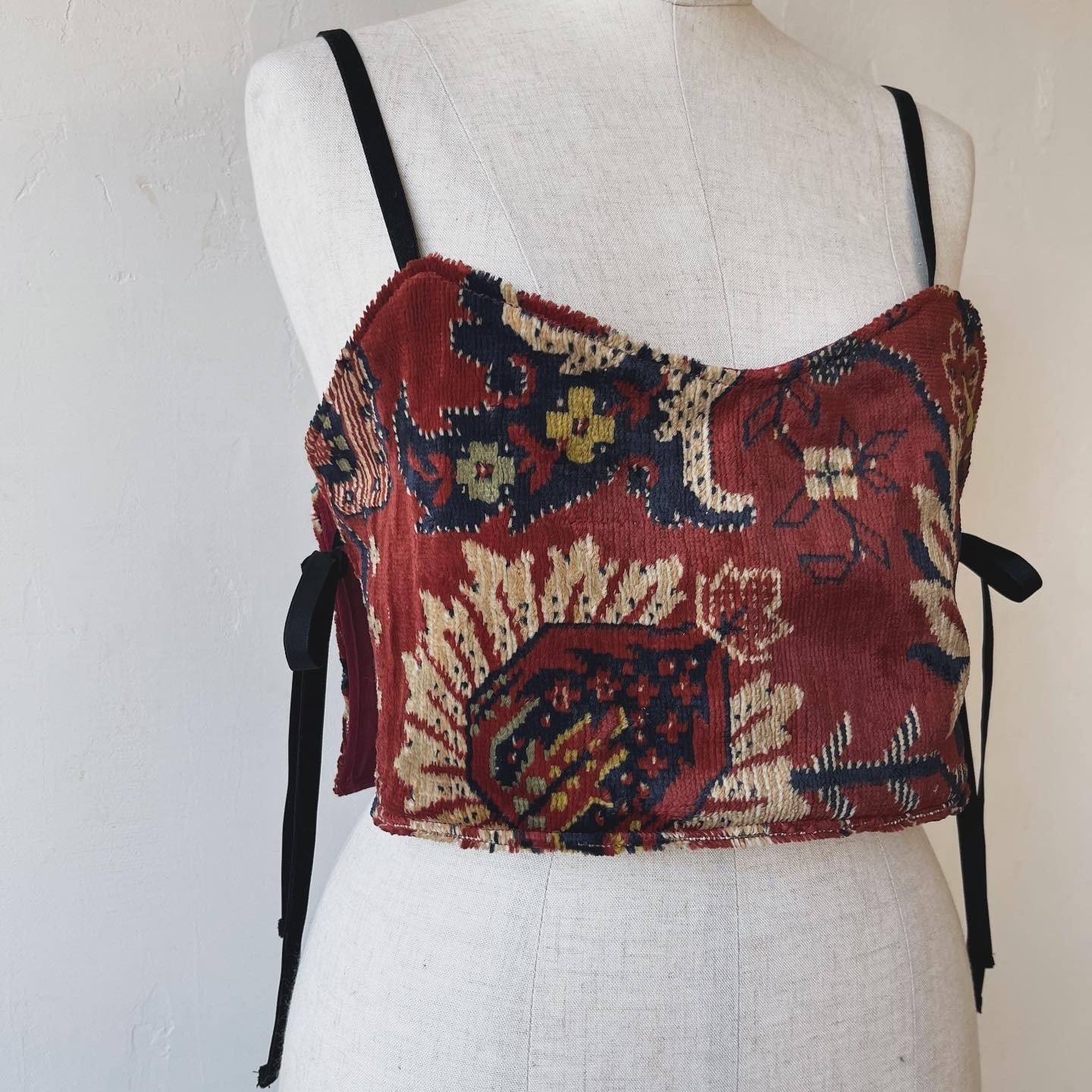 KILIG vintage original rug bustier | KILIG vintage
