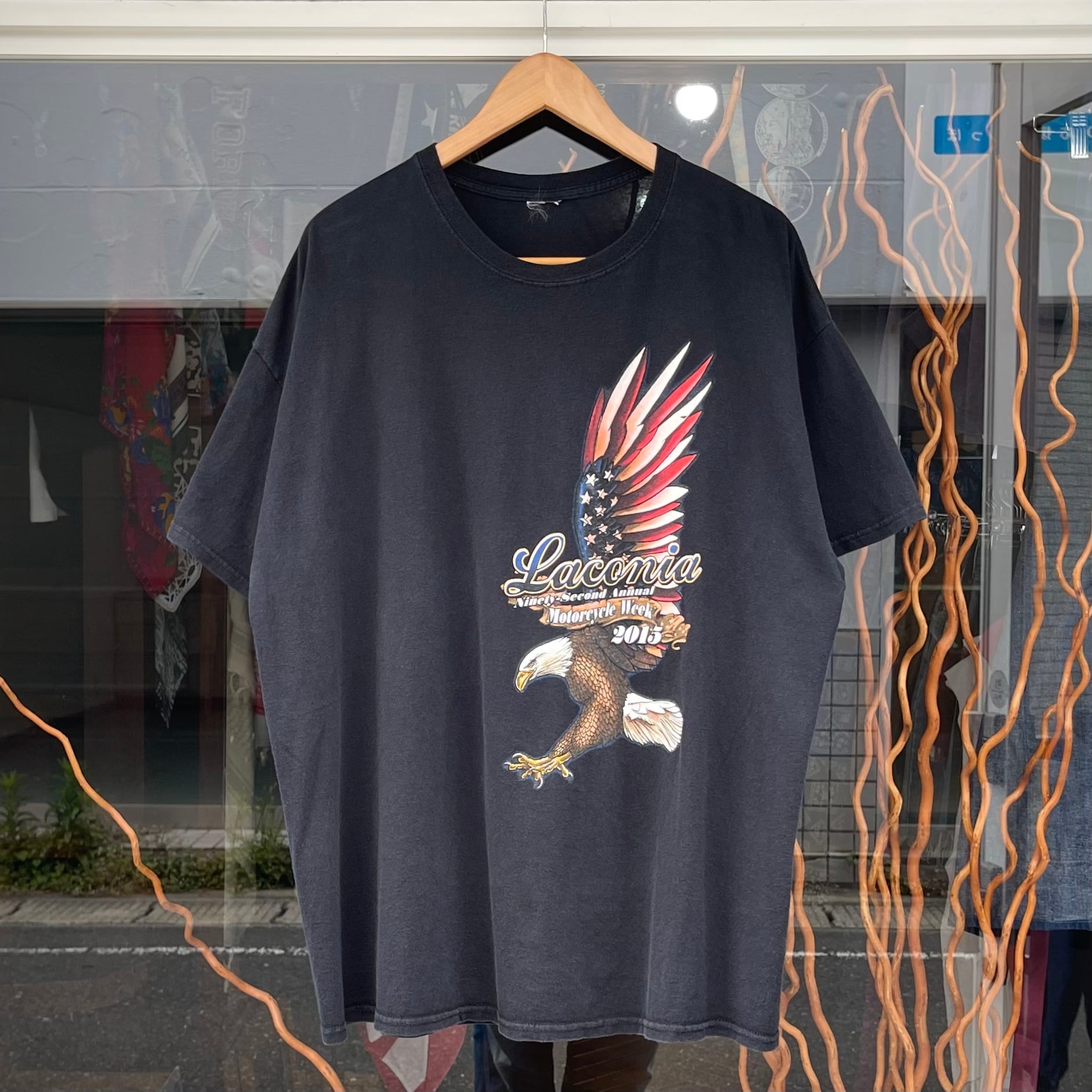 【Sz:2XL?】2015『Laconia Motorcycle Week』Tシャツ