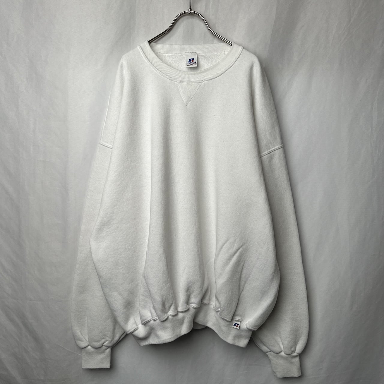 ラッセル ボックスシルエット 無地 サイズ：2XL スウェット トレーナー 