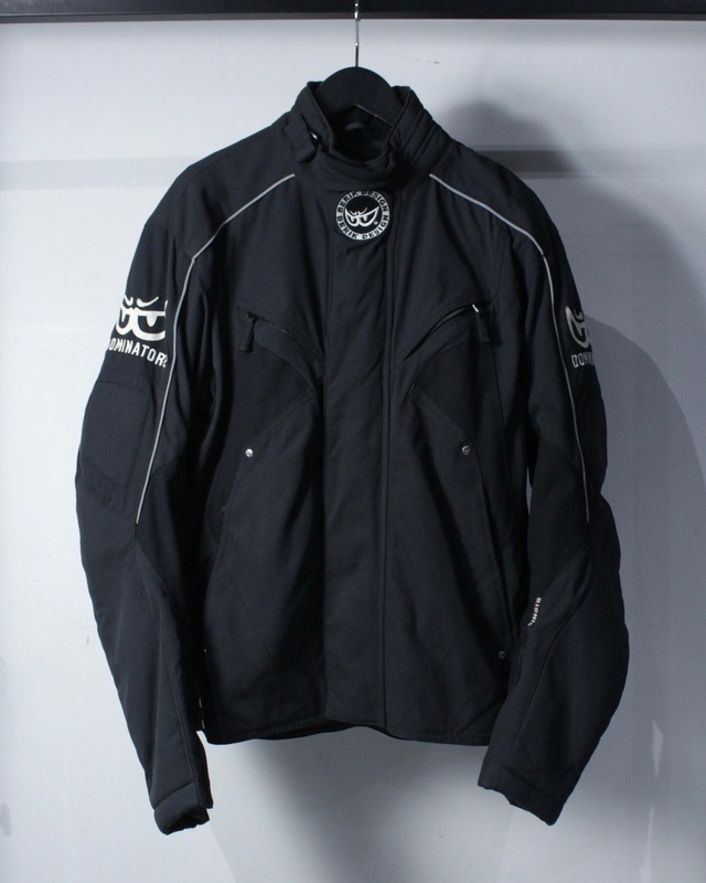 【Caka BLACK】"BERIK" Logo Design Nylon Racing Jacket