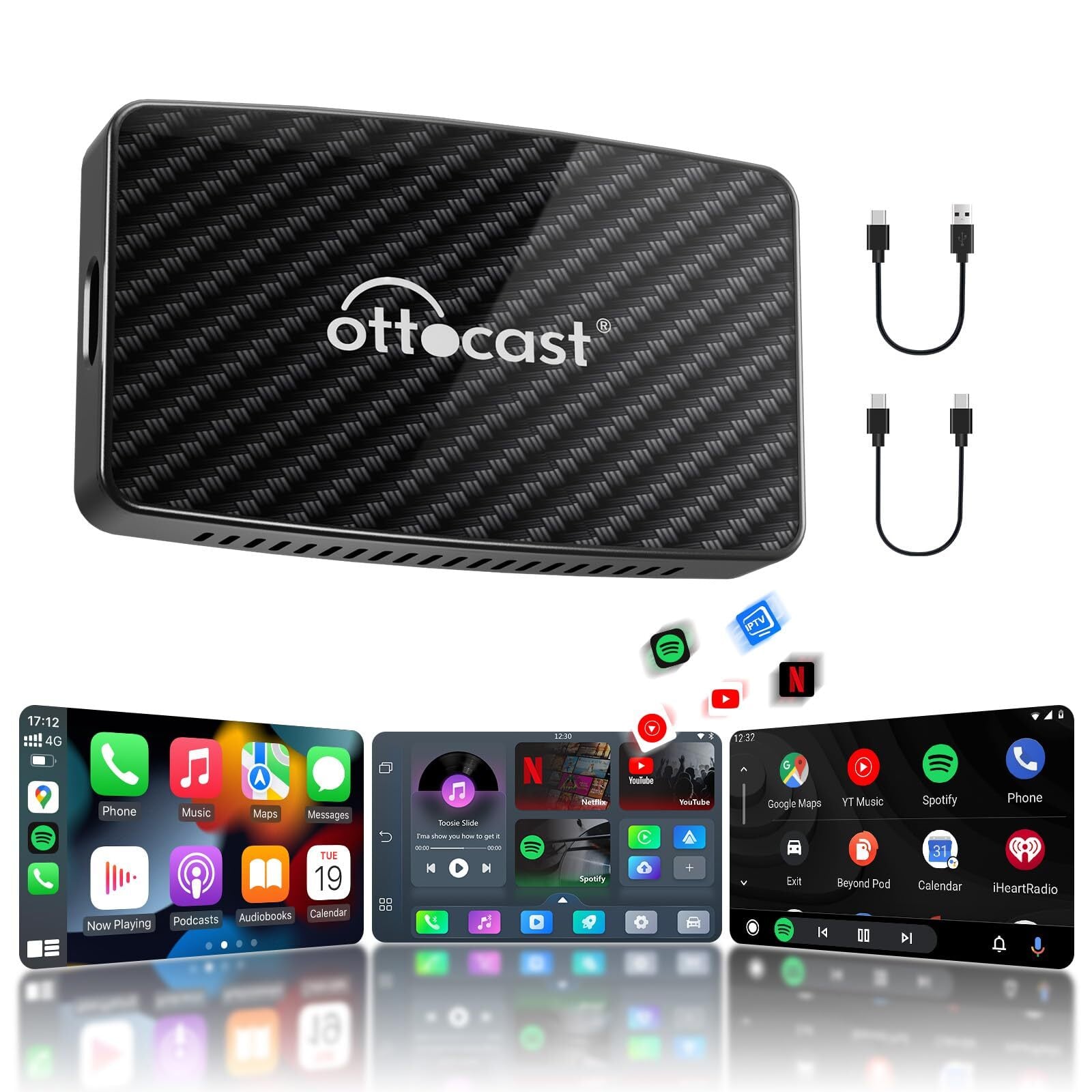 公式】オットキャストOttocast Play2Video Pro 2025新型 CarPlay