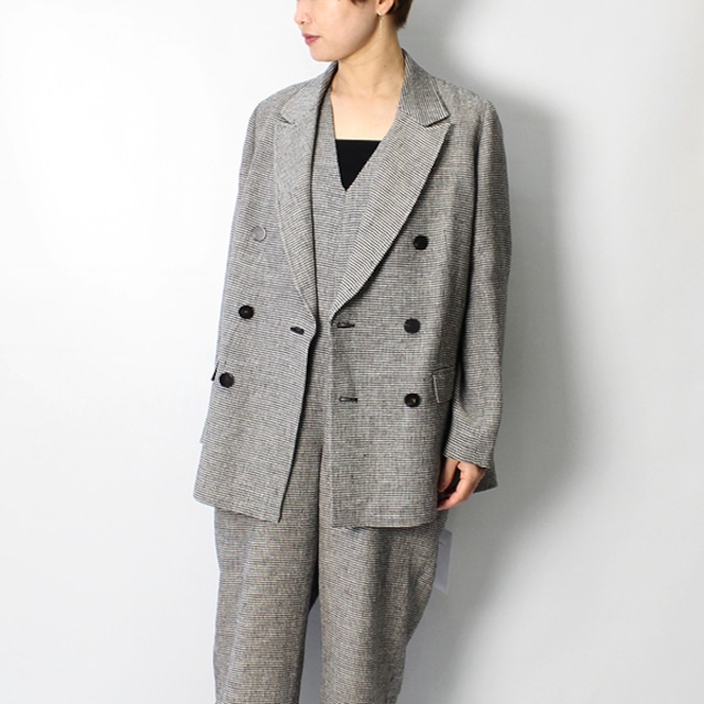 marmors マルモア double tailored jacket 022410502 2024春夏新作 [送料無料]