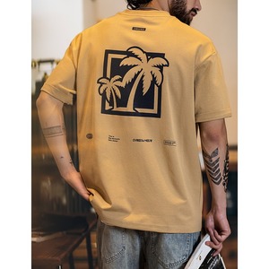 tree back-print t-shirt A1282