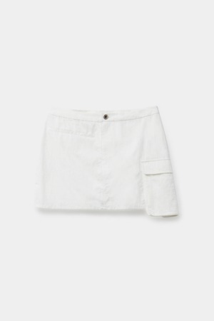 [COOR][WOMEN] Patch Pocket Mini Skirt (Off White) 正規品 韓国ブランド 韓国通販 韓国代行 韓国ファッション クール クーア クアー 日本 店舗
