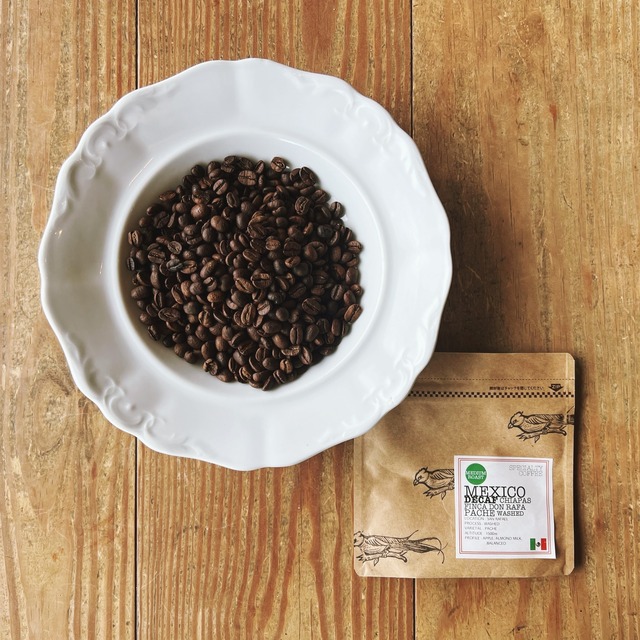 MEXICO  / DECAF CHIAPAS DON RAFA PACHE WASHED     【中煎り】         100g