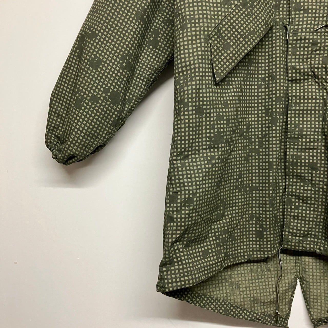 80's U.S.ARMY NIGHT CAMOUFLAGE PARKA with LINER FISHTAIL 