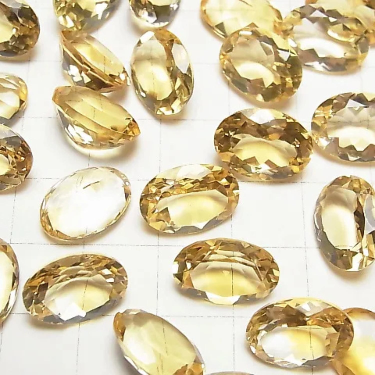 シトリン ルース 大粒 宝石質 AAA 14×10mm 約5ct｜11月誕生石 ブラジル