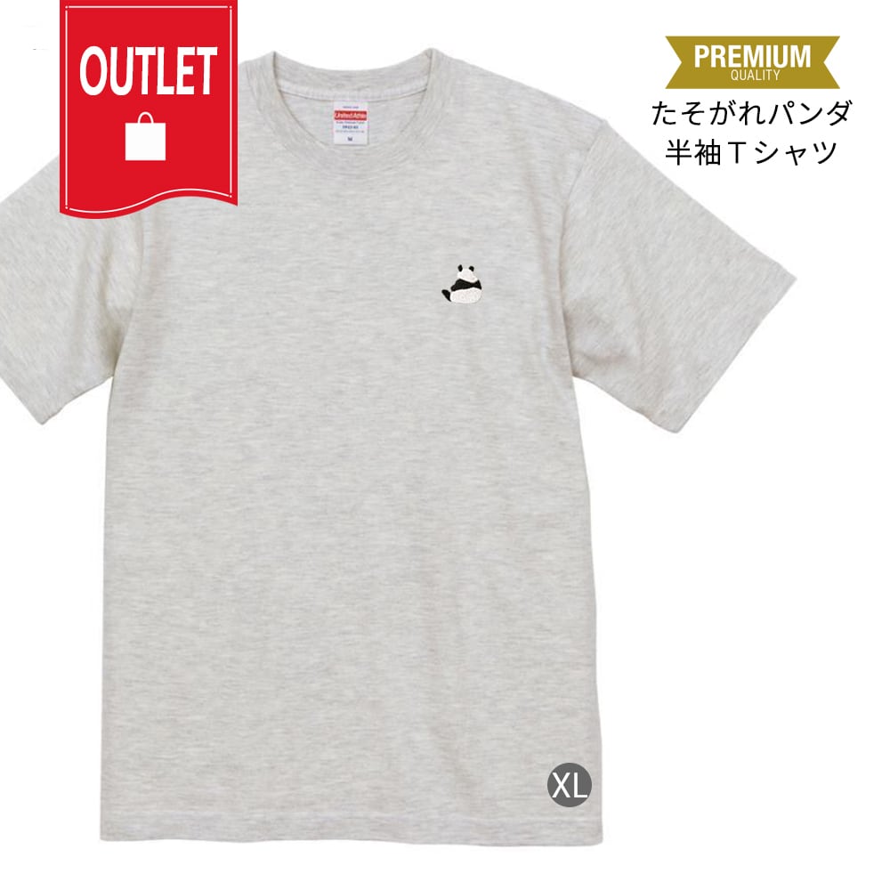 半袖プレミアムＴシャツ パンダ刺繍 other outlet