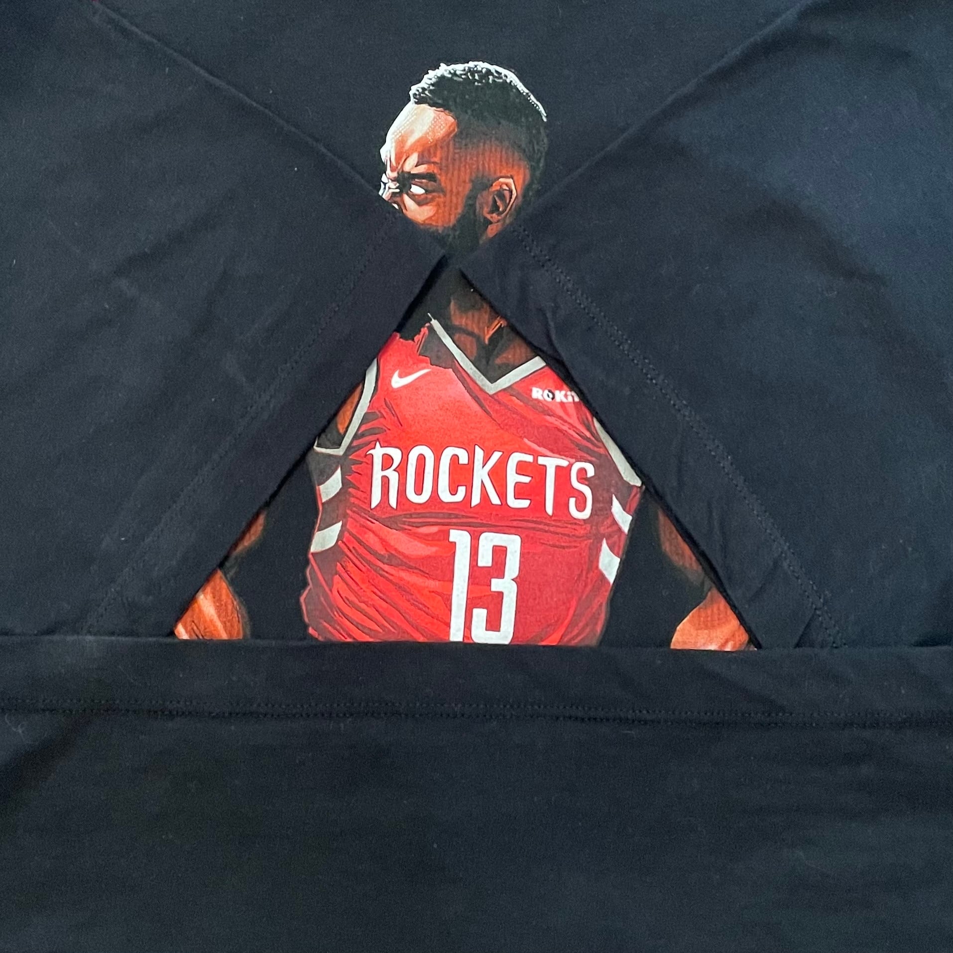 NIKE】NBA Houston Rockets Tシャツ バスケ イラスト ロケッツ XL