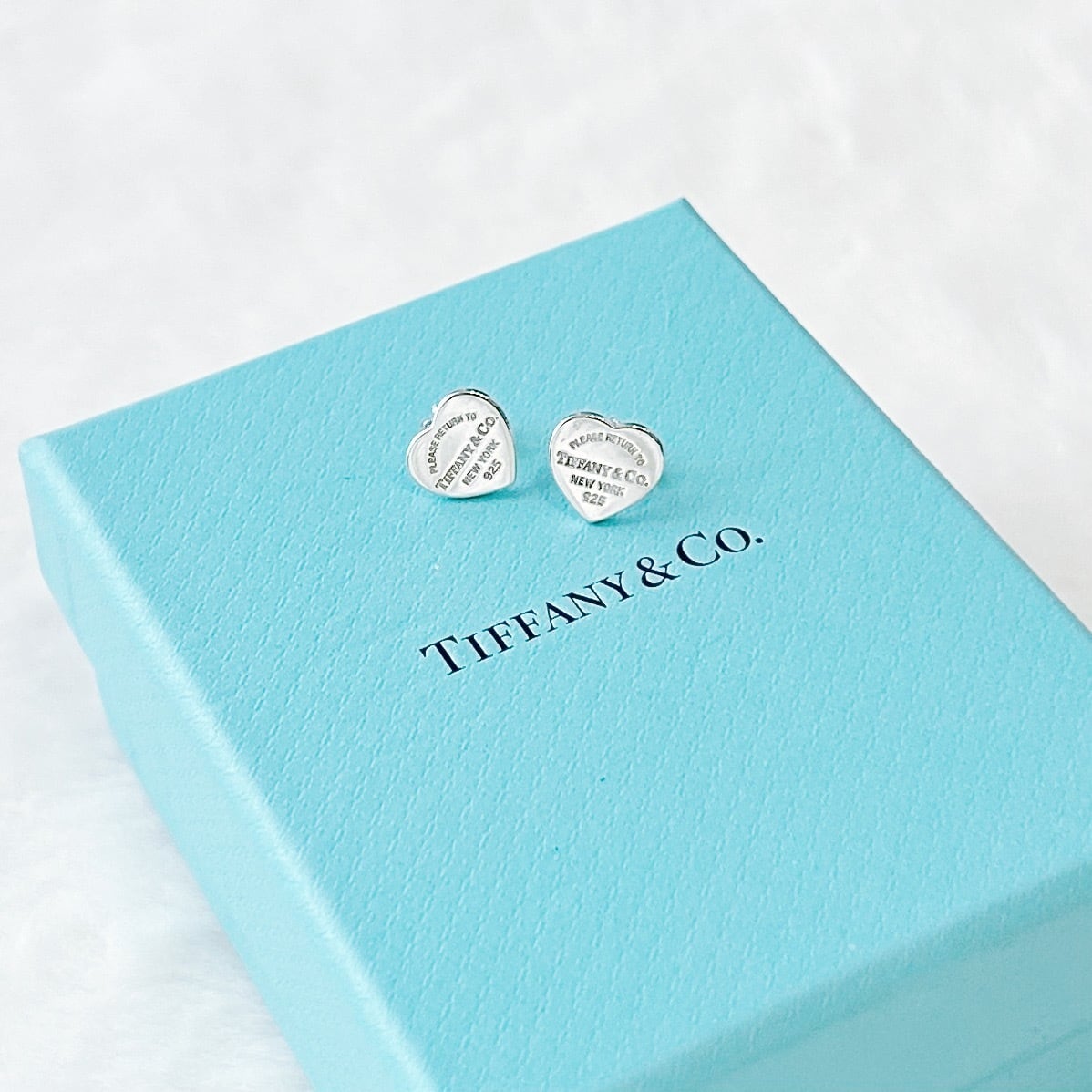 T8033】Tiffany&Co. open heart pierce/silver925/ティファニー/ピアス