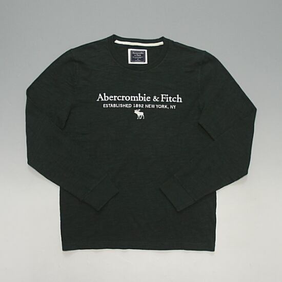 Abercrombie&Fitch アバクロンビー＆フィッチ 刺繍クラシックロゴ 薄手