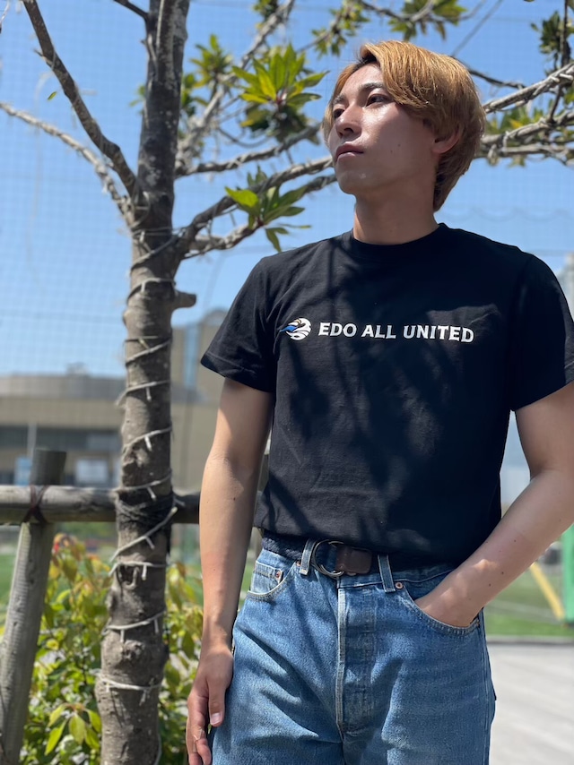 Edo All United ロゴTシャツブラック