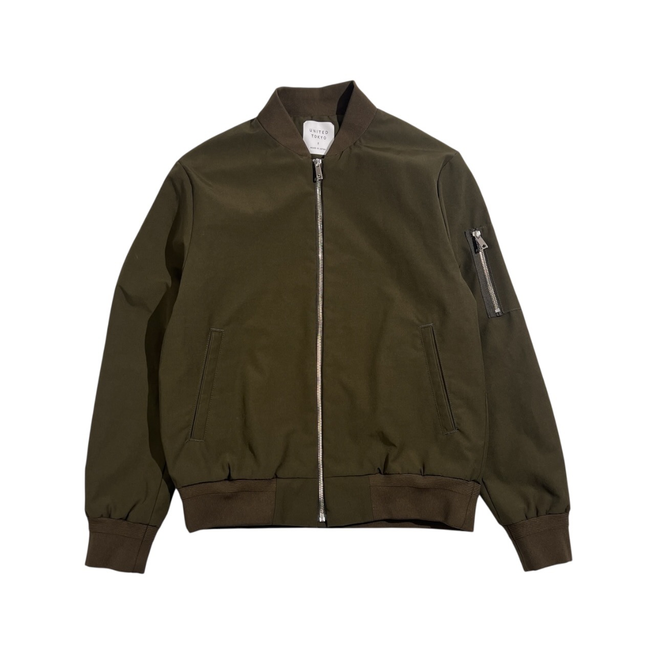 UNITED TOKYO ユナイテッドトウキョウ MA-1 ブルゾン サイズ 2 /カーキ系 レディース