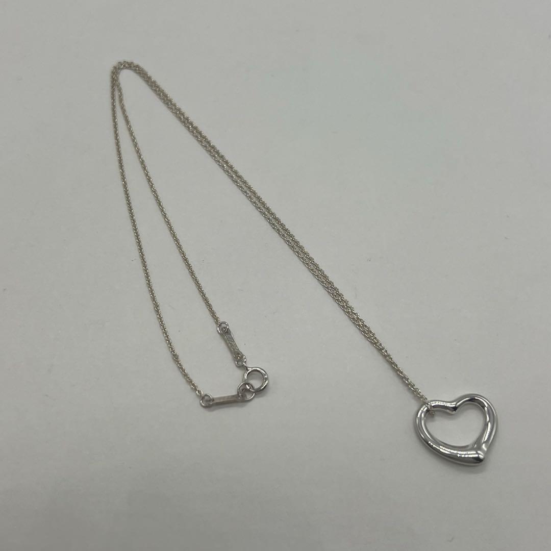 ティファニー TIFFANY エルサペレッティ オープンハート ネックレス