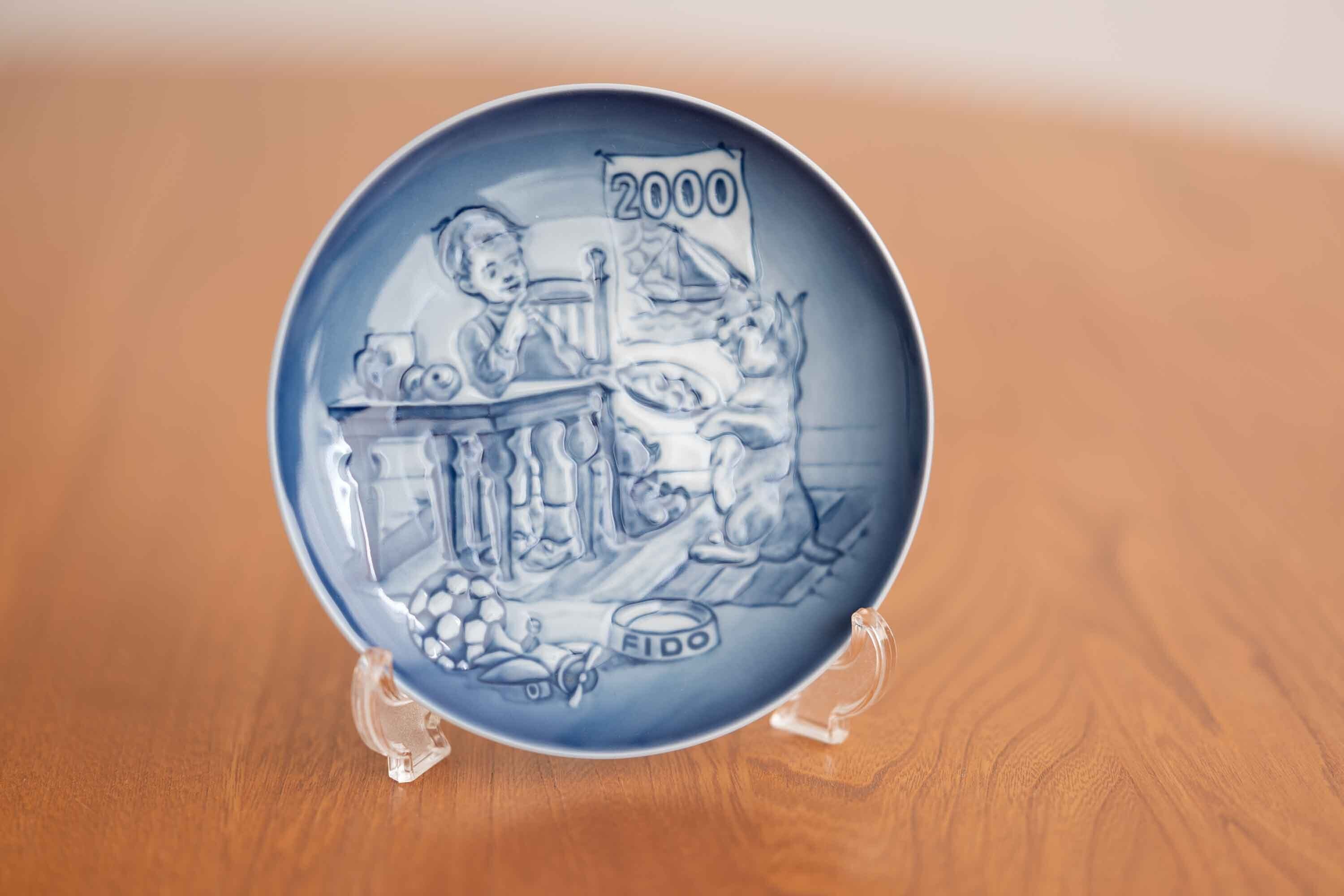 B&G ビングオーグレンダール チルドレンズデイ プレート 2000年(13センチ)