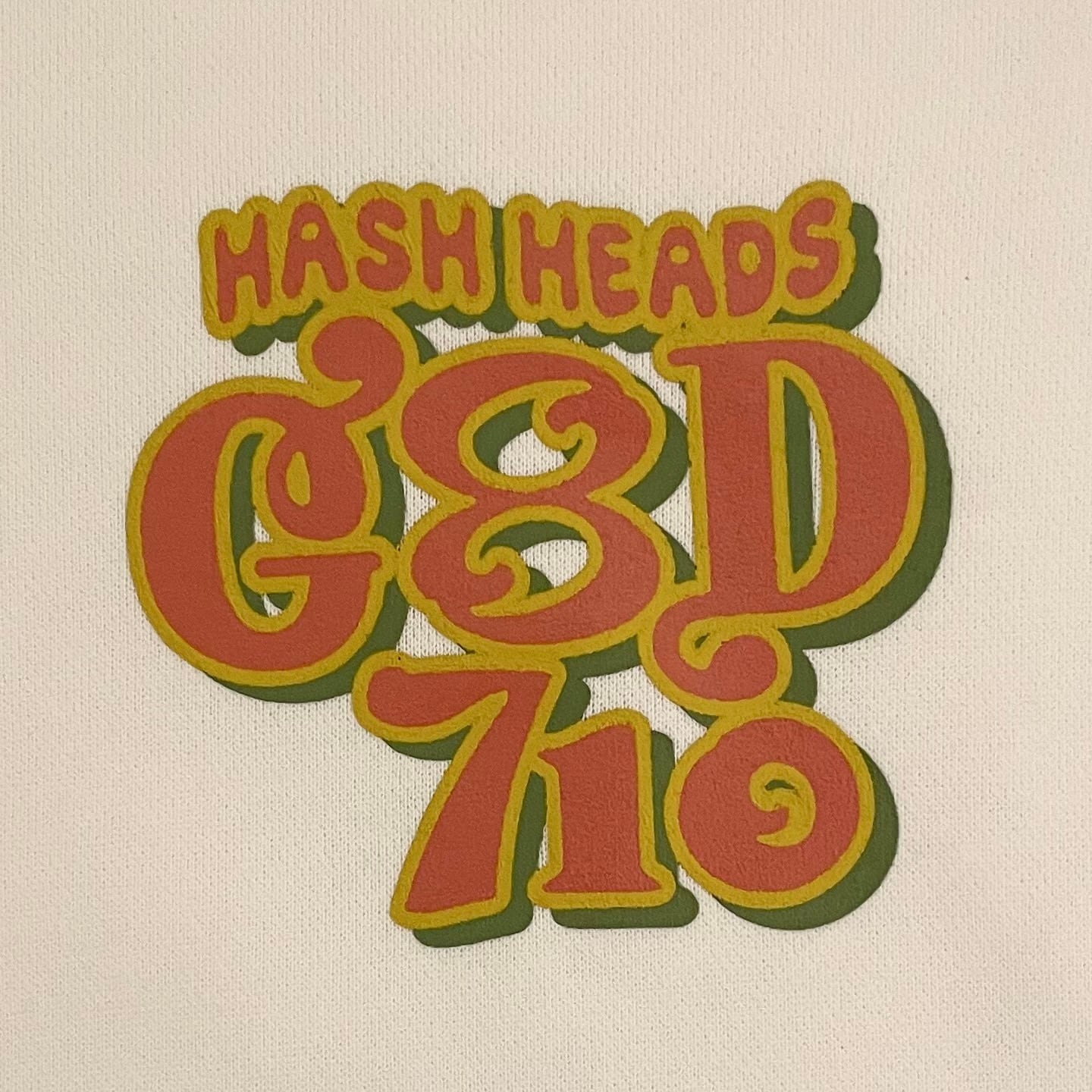 HASH HEADS CREW SWEAT / design by Yusuke Komori