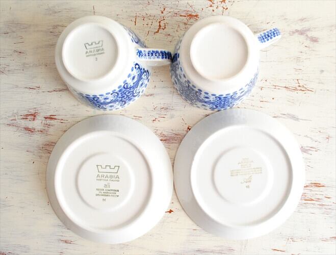 ARABIA アラビア ALI ティーカップ＆ソーサー アリ コーヒー 北欧食器