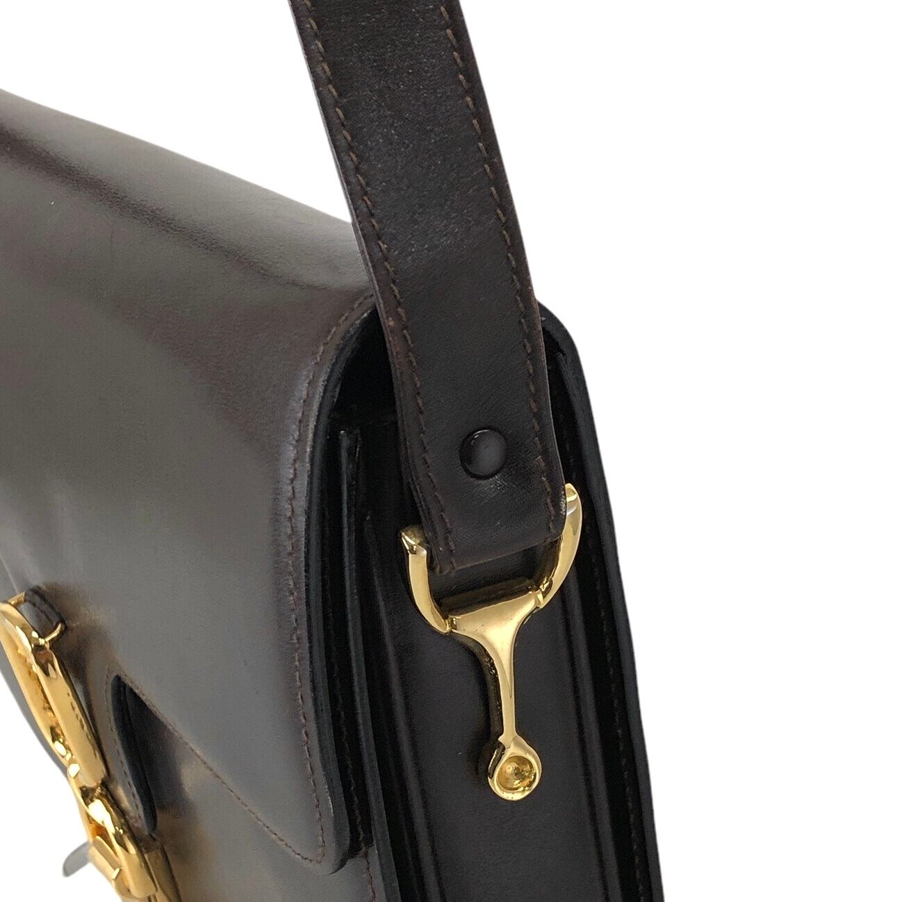 CELINE セリーヌ ショルダーバッグ ブラウン 馬車 ホースキャリッジ
