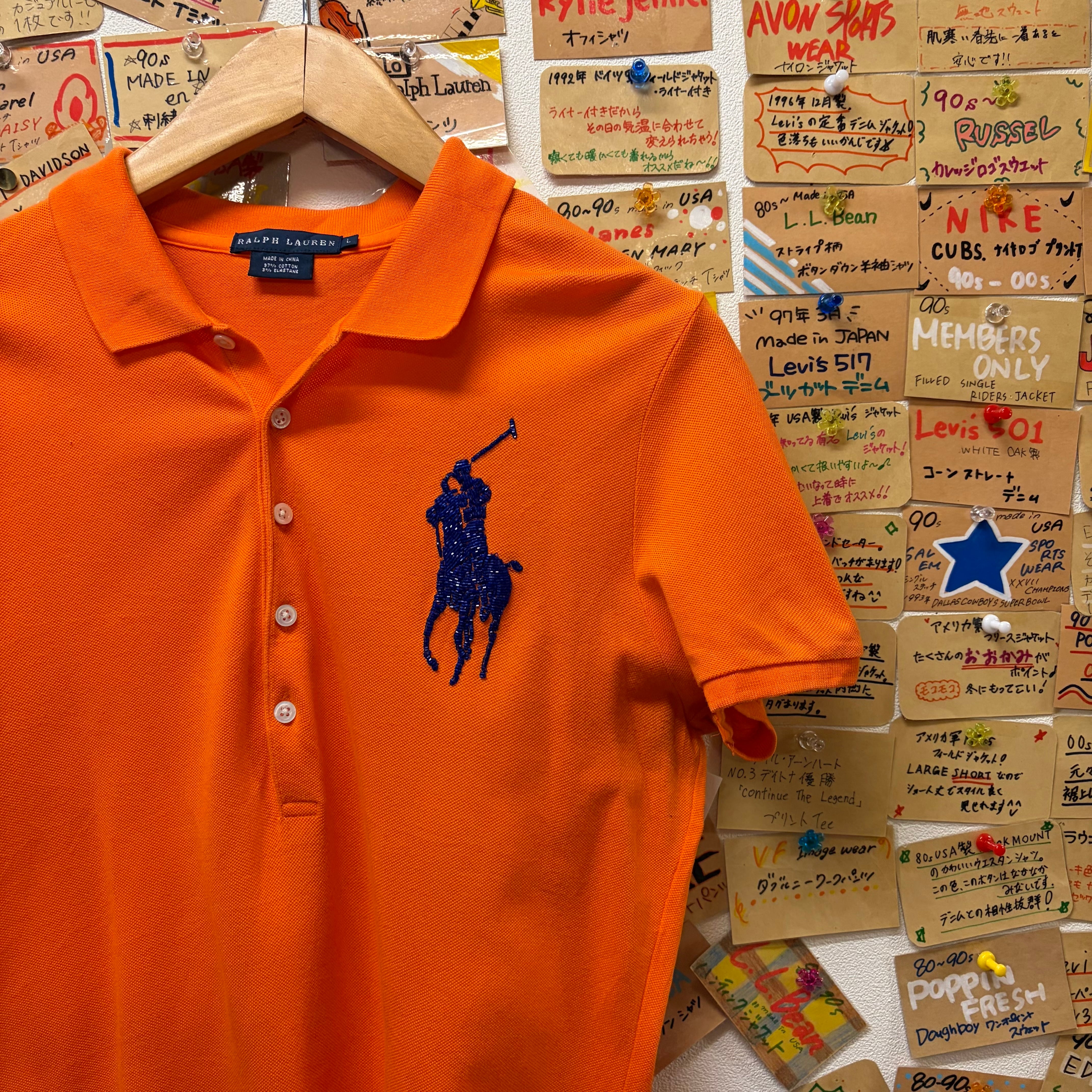 POLO RALPH LAUREN ビックポニー刺繍半袖ポロシャツ | 古着屋PENNY