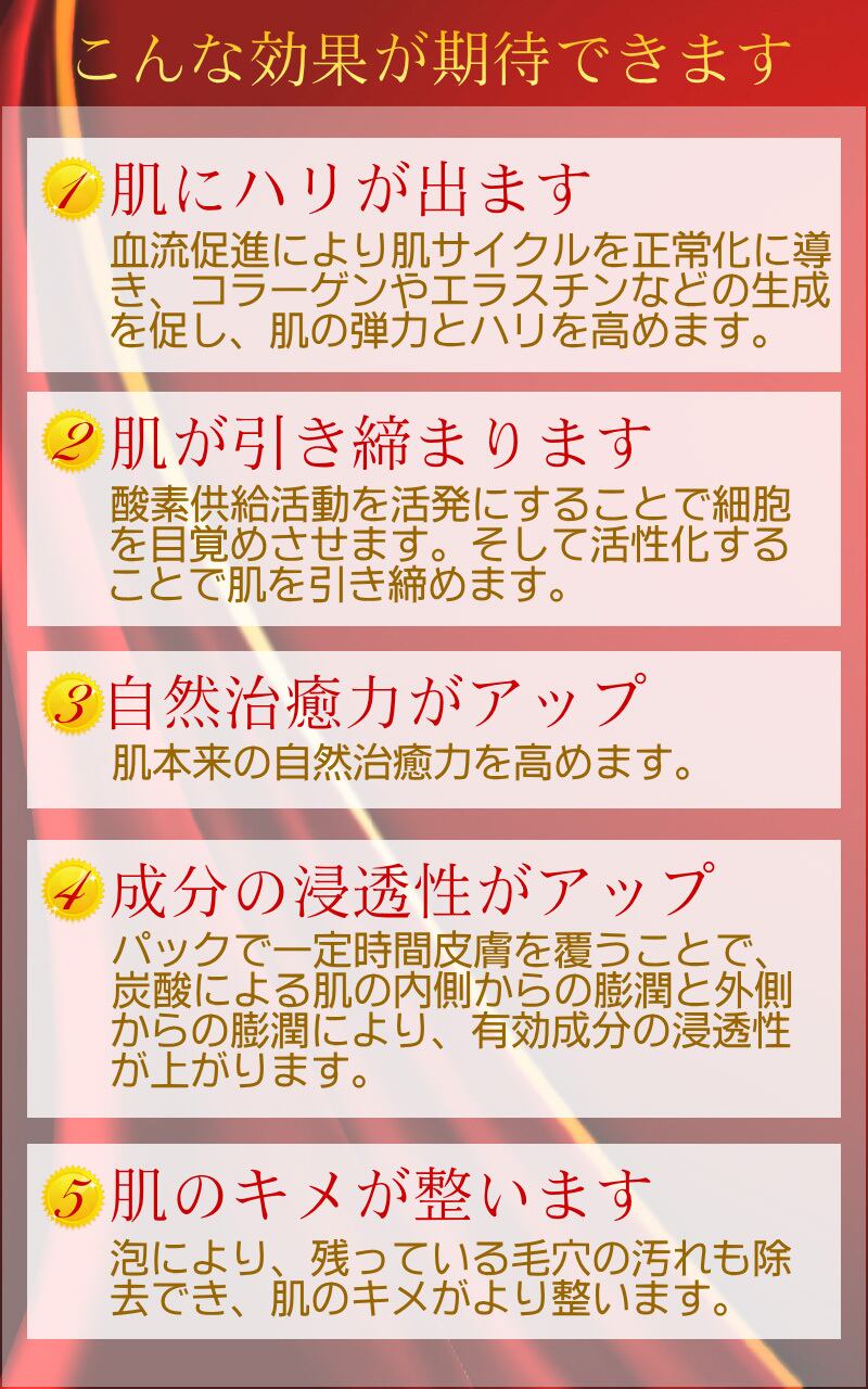 リニューアルしました！】ソーダジェルパック（炭酸パック