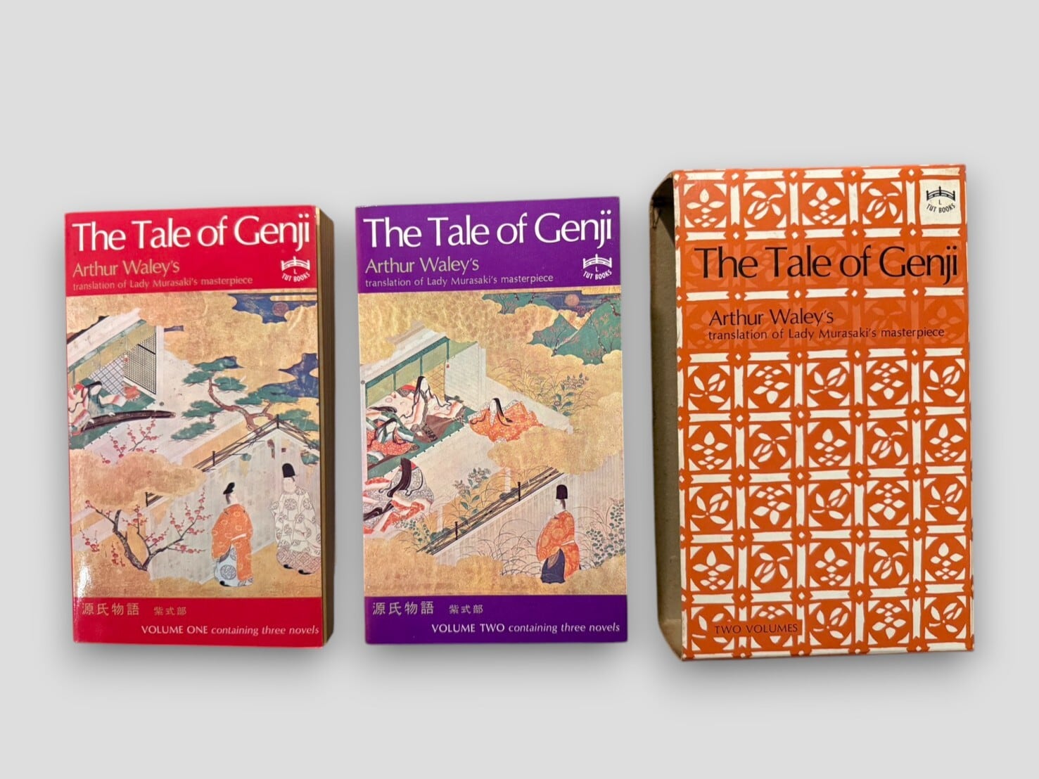 SJ874】【SECOND TUTTLE PRINTING】The Tale of Genji .Two-volume set