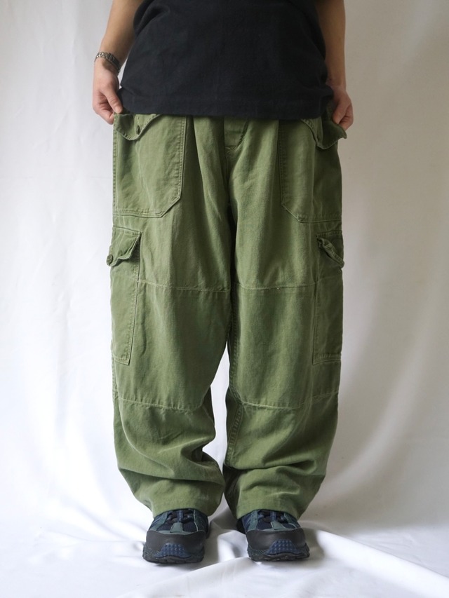 Euro Army Baker Cargo Baggy Pants