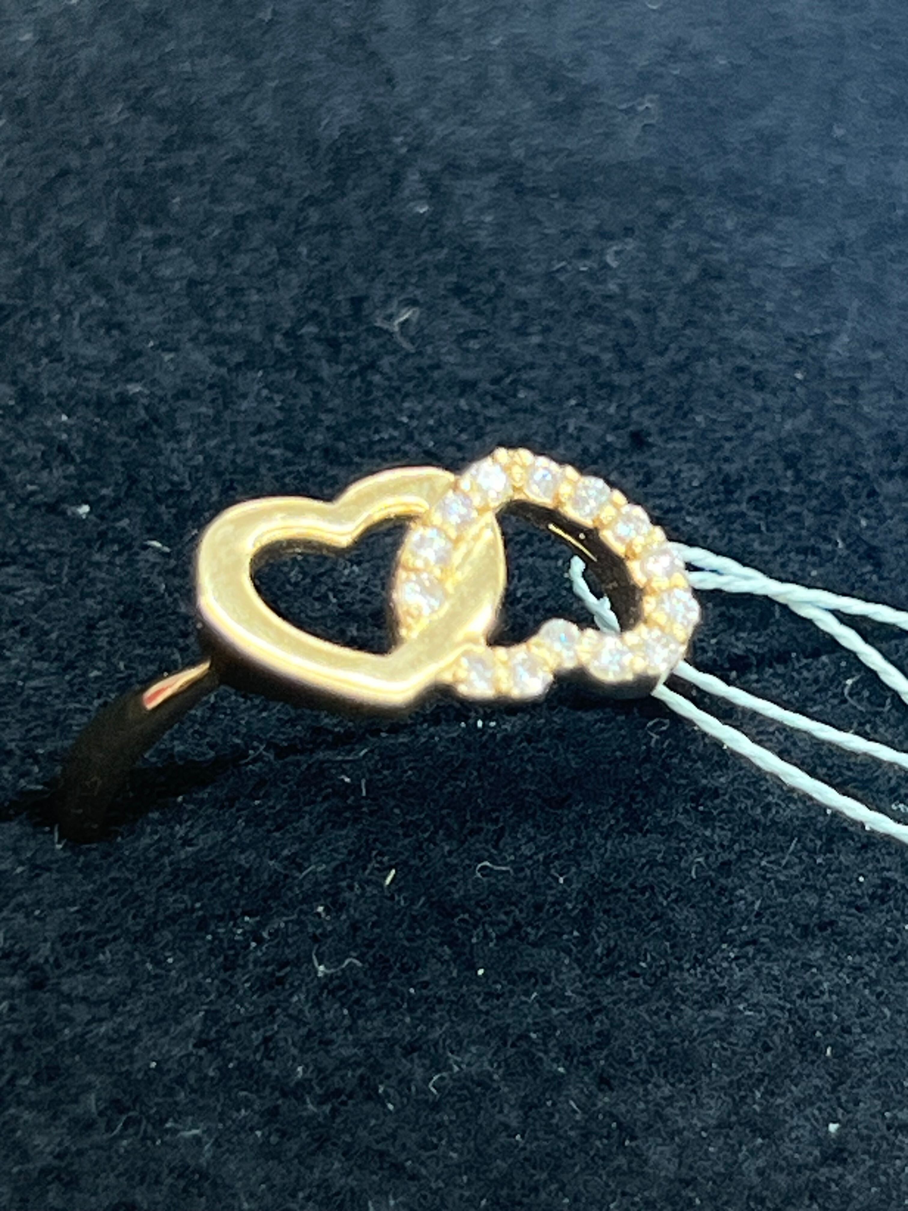 30~40s Sweet Heart jewelry Puffy Heart Sterling WWⅡ Forget me not