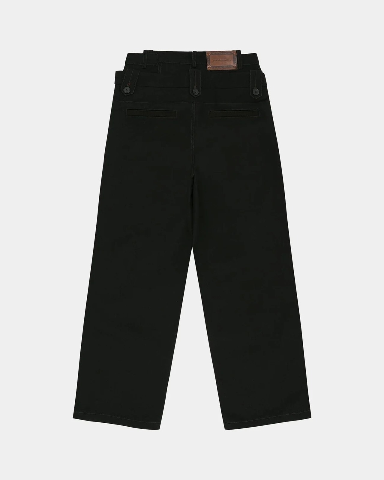 【26SS】ADSB Andersson Bell アンダーソンベル /DOUBLE WAISTBAND WIDE-LEG TROUSERS / パンツ - 6