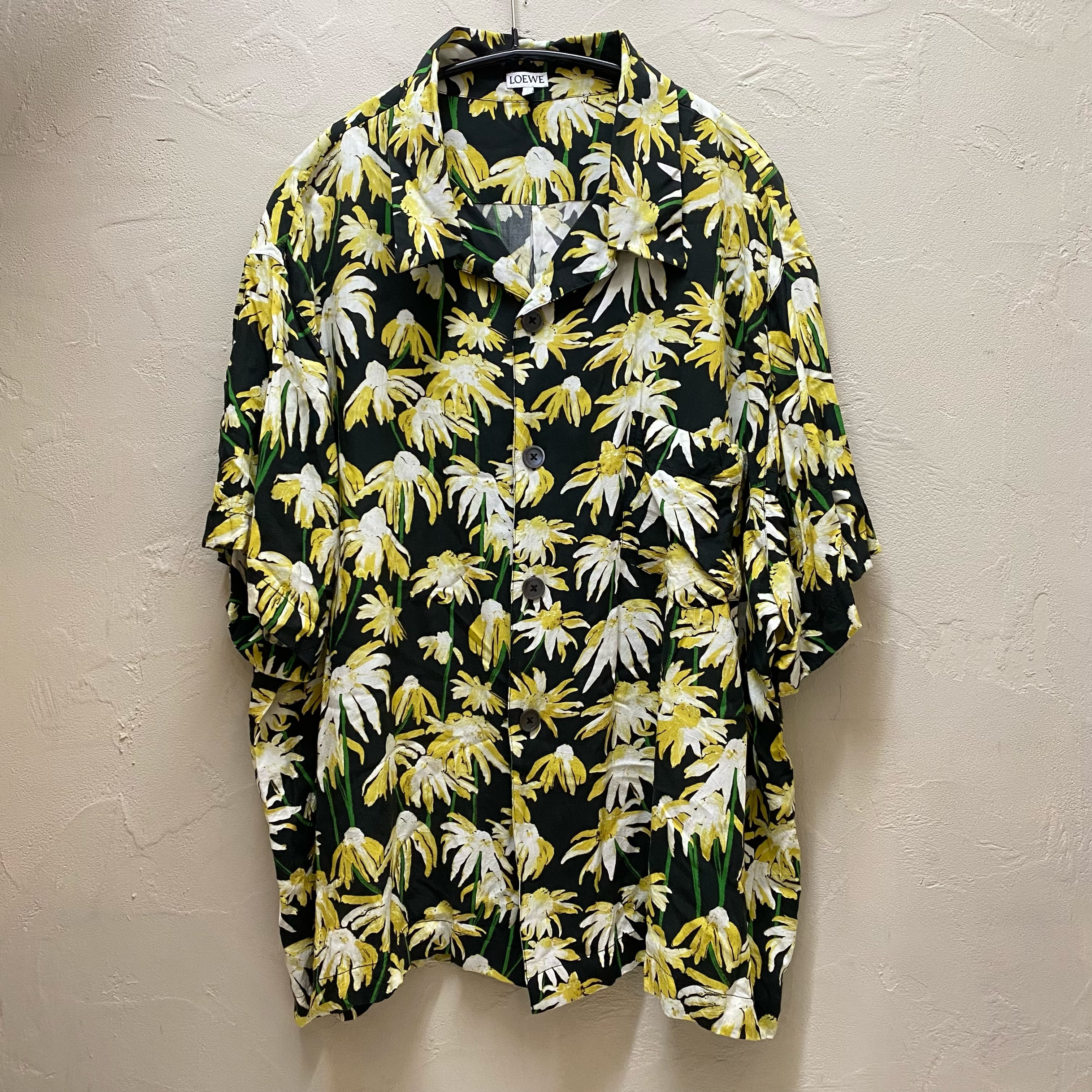 LOEWE ロエベ 20ss レーヨン アロハシャツ 総柄 SIZE XL 【代官山06 