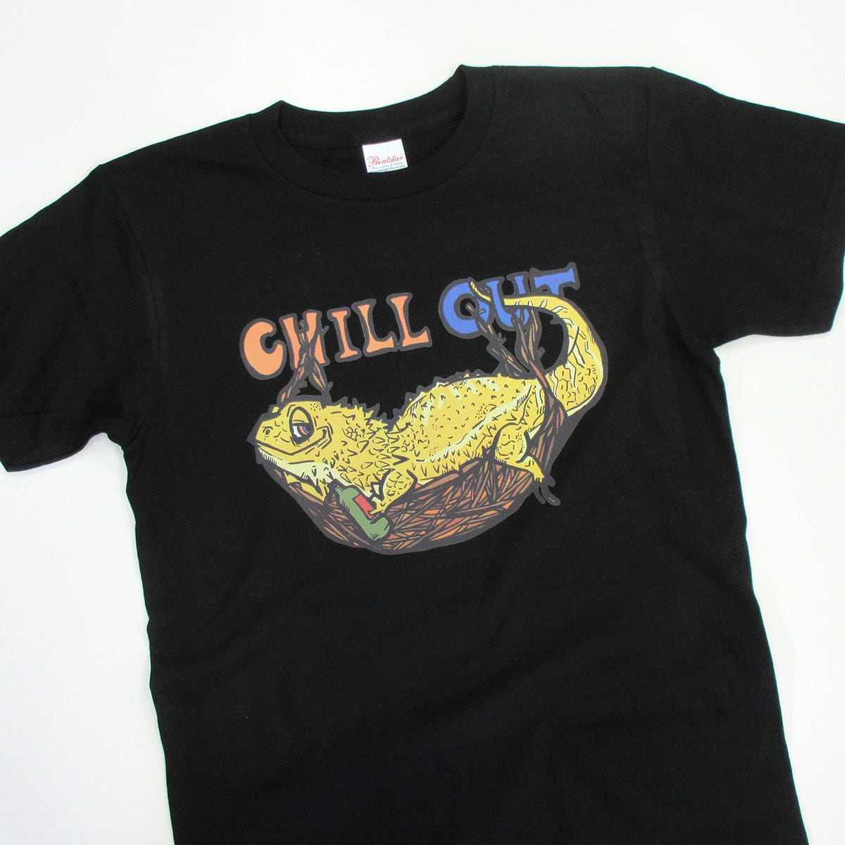 ハンモック フトアゴヒゲトカゲ 爬虫類 Tシャツ am75
