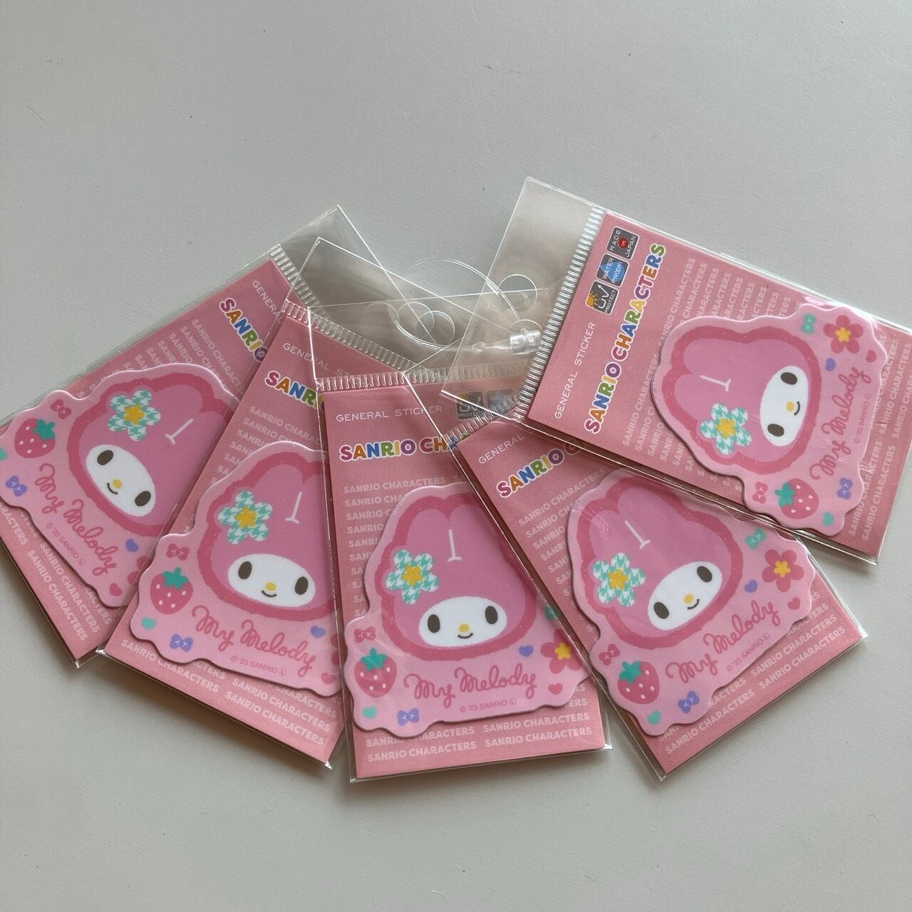 サンリオ 平成コギャル マイメロディ 059 ダイカットミニステッカー CA40