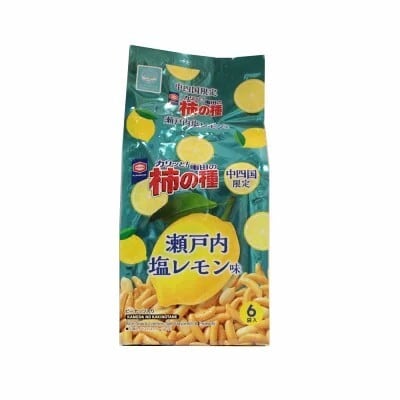中四国限定 柿の種 瀬戸内塩レモン味 | 【公式】とくとくショップ 徳島