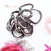 社交ダンス 小物 まとめ売り セット ヘアオーナメント モチーフ ピンク コサージュ 花 パーティ 発表会 デモ 正装 フォーマル ヘアアクセサリー 小物 飾り 装飾 ピンク系 ブラック系 ブラウン系 パーティー ダンス 小物セット ヘア飾り コスチューム イベント用 デコレーション 花飾り アクセサリー 競技用 発表会用 ピンク色