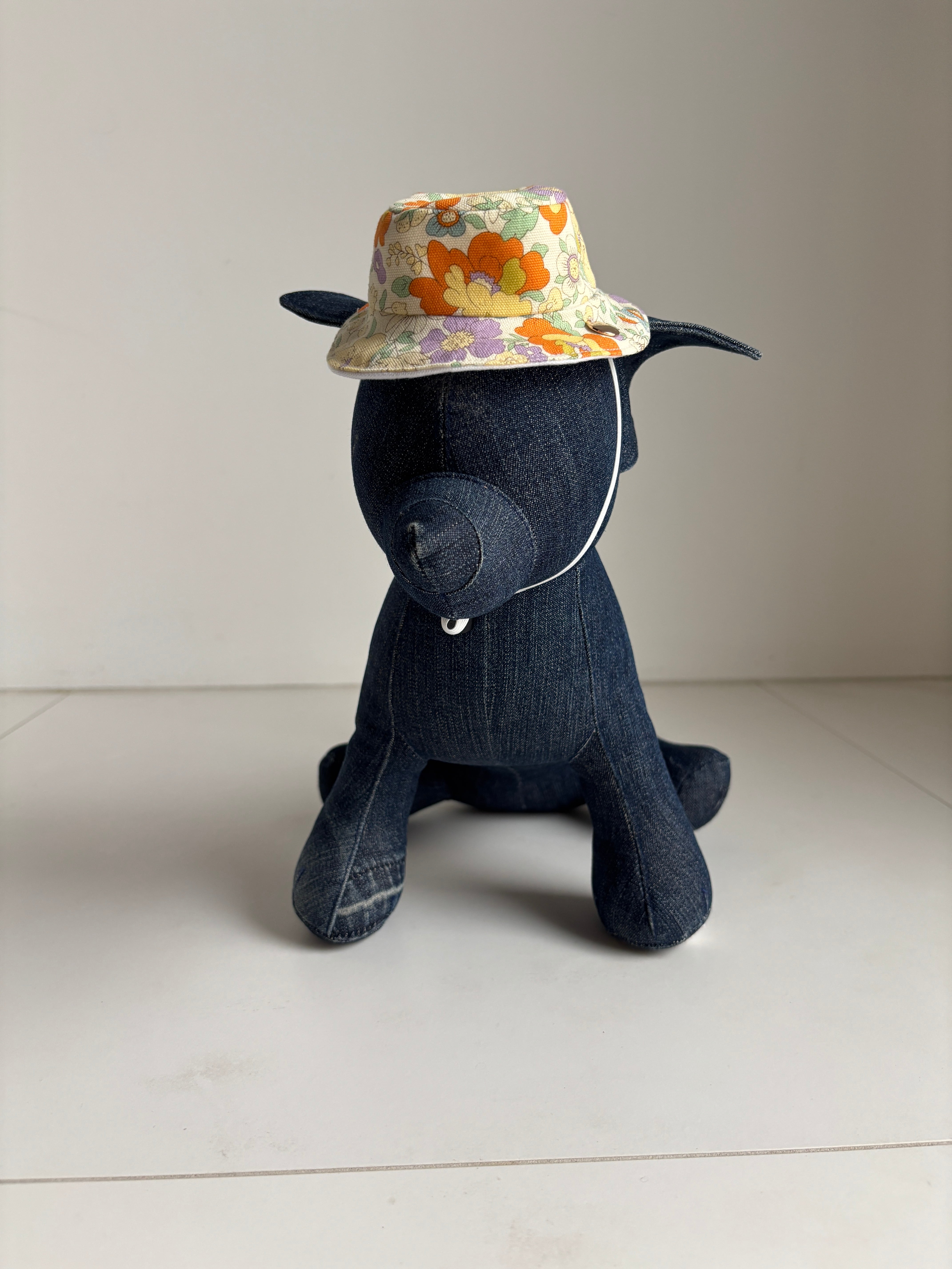 レトロフラワーバスケットHAT | JuetraLis