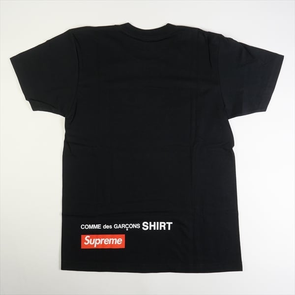 Supreme COMME des GARÇONS tシャツ mサイズ 新品 黒