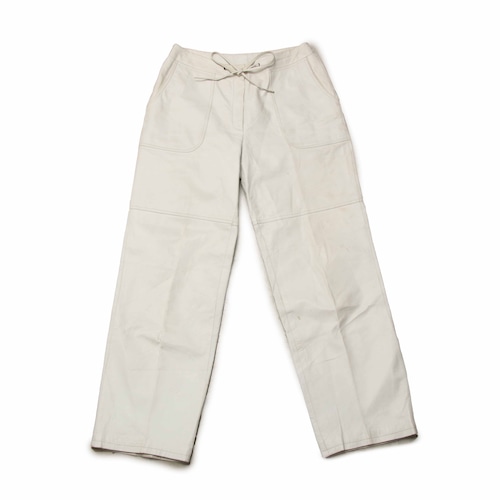 NewportNews 90sVintage WhiteLeatherWidePants