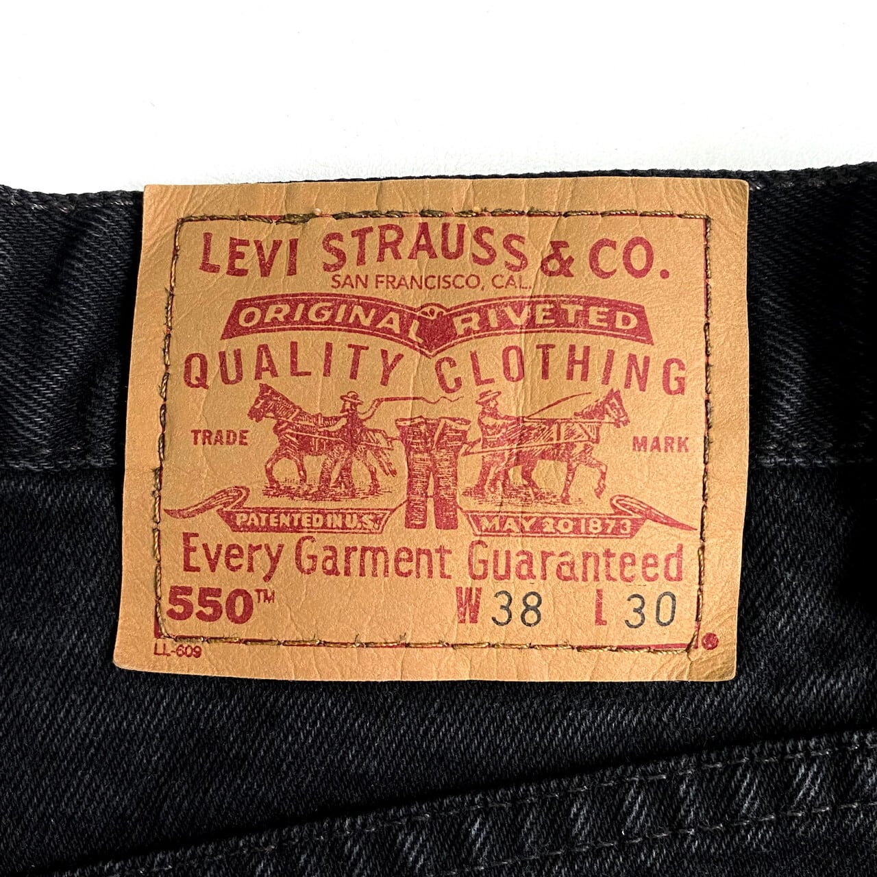 90年代 メキシコ製 Levi's リーバイス 550 RELAXED FIT ブラック ...