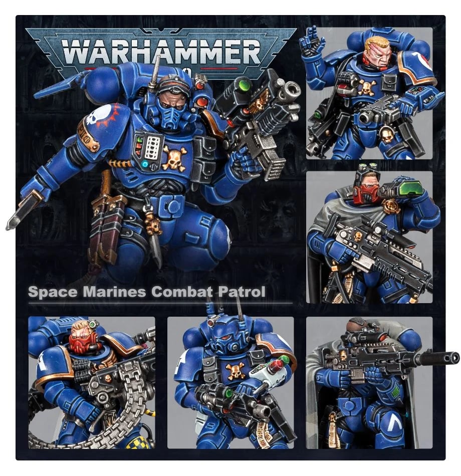 ウォーハンマー40K:Combat Patrol: Space Marines | Craft Labo