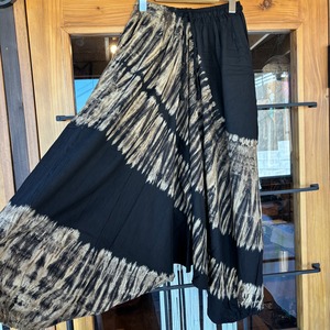 タイダイブラックアラジンパンツ