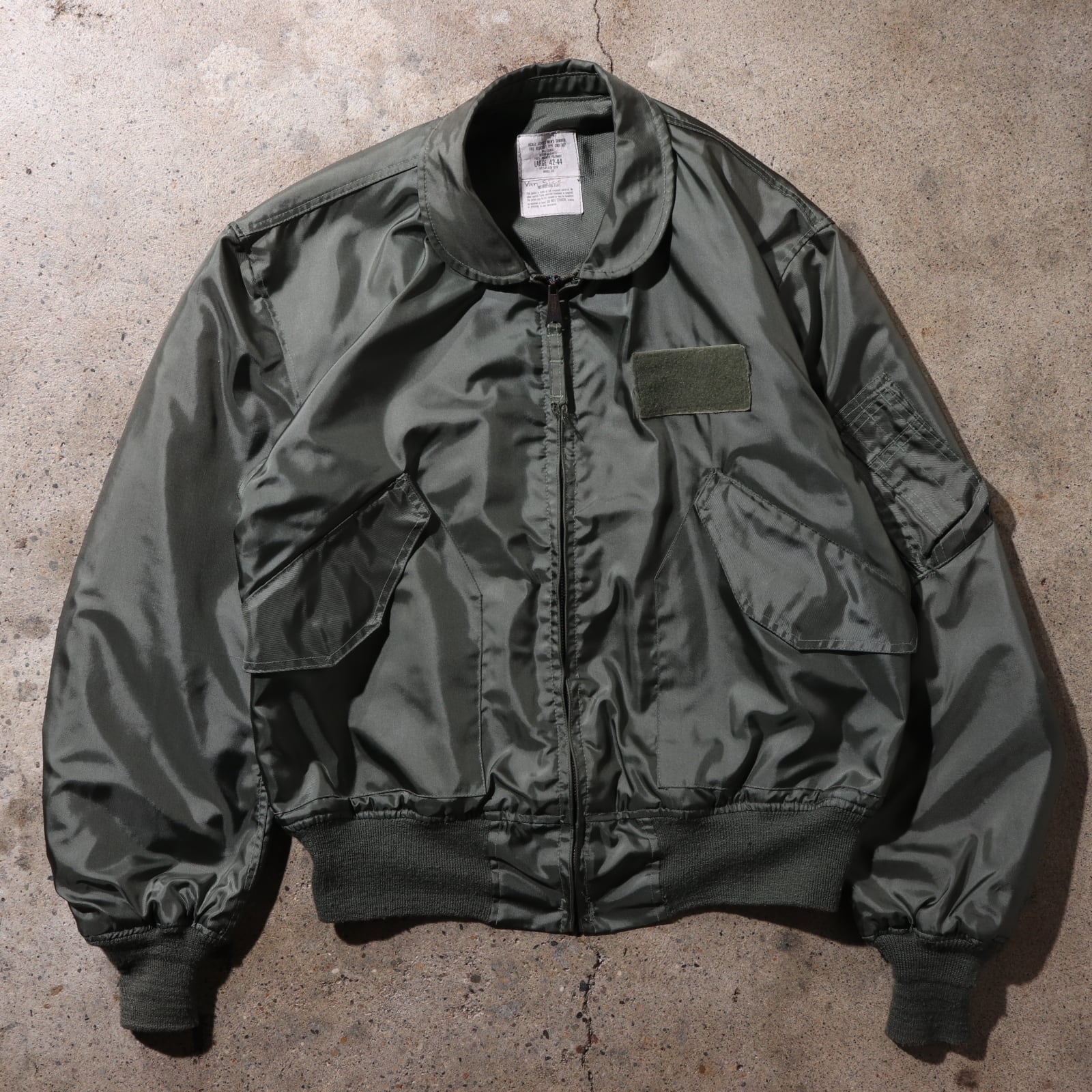 美品 CWU-36/P L 85年 米軍実物 トップガン フライトジャケット 