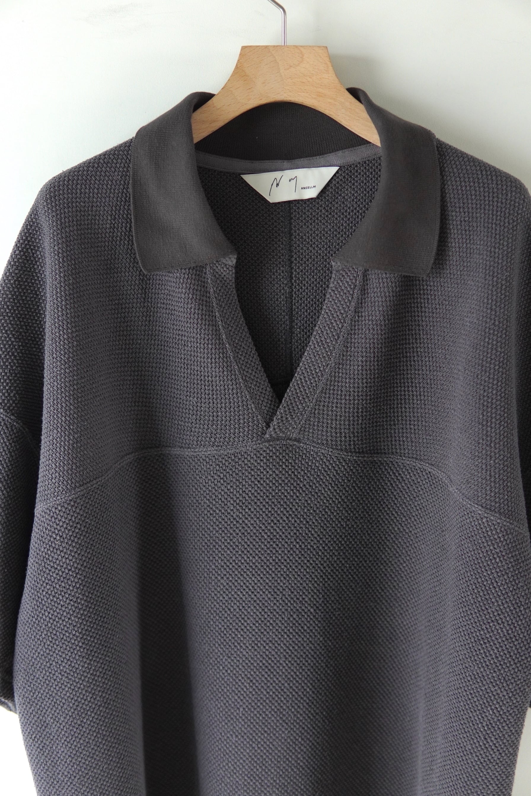 ANCELLM S/C FOOTBALL SHIRT GRAY