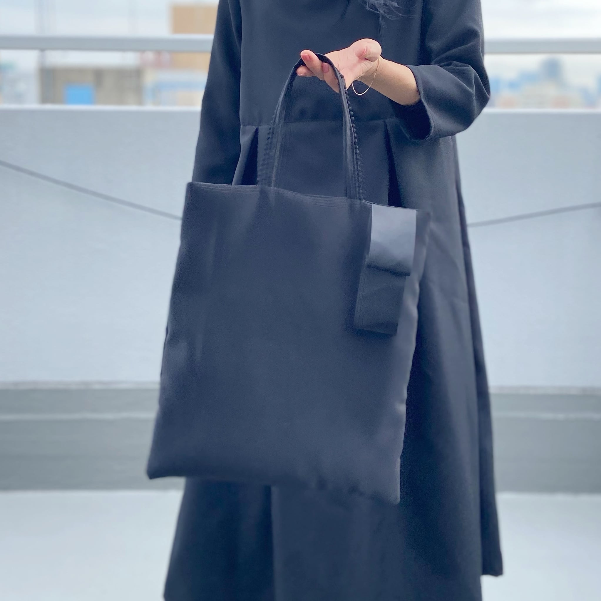 フォーマルサブバッグ☆ブラック＊A4収納可＊軽量＊結婚式＊卒入学式