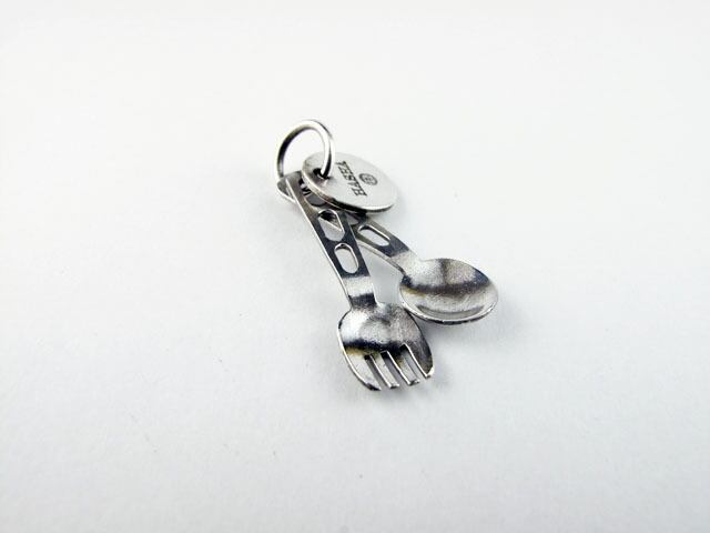 HASHA ククサ　スプーン　フォーク　マグカップ　ペンダント　シルバー　アクセ Spoon & Fork | HASHA accessory works