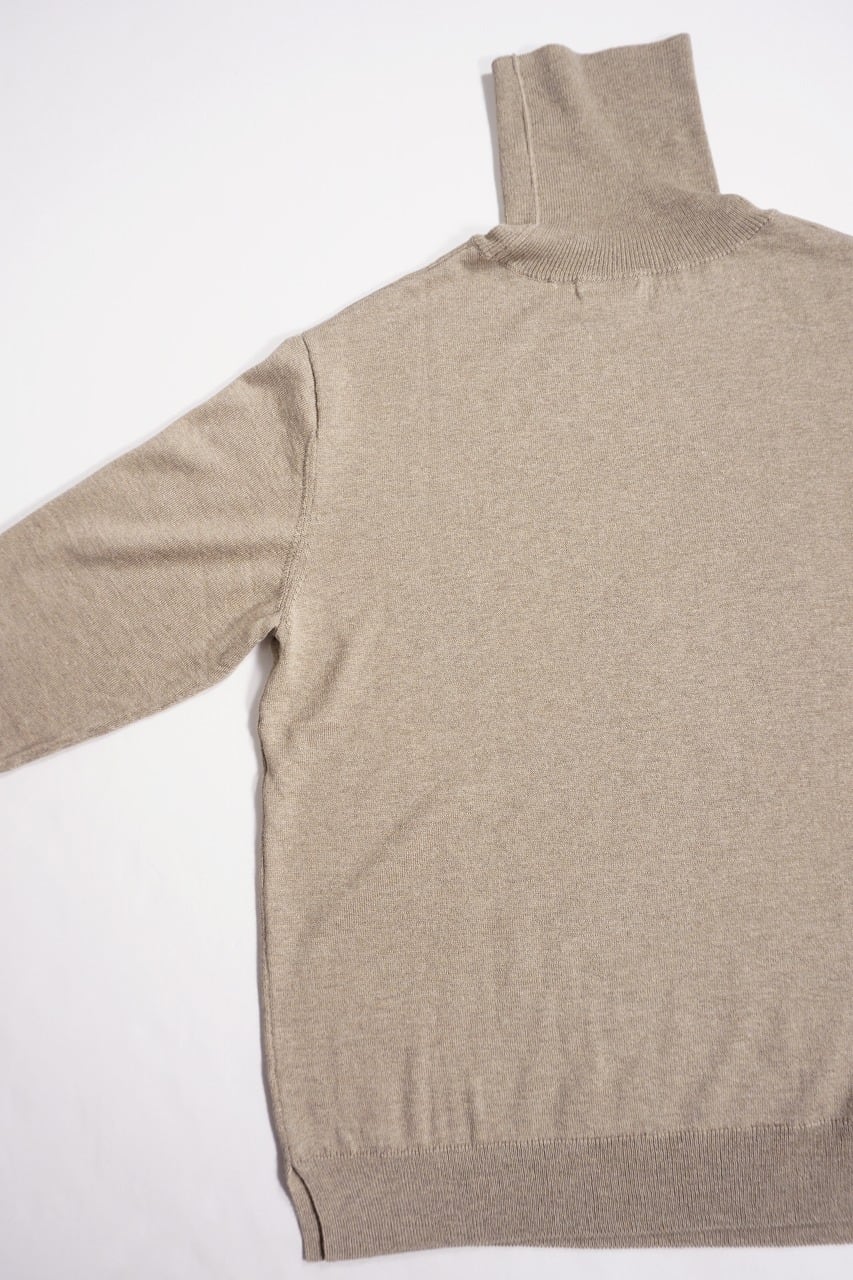 Silk Cashmere High Neck P/O