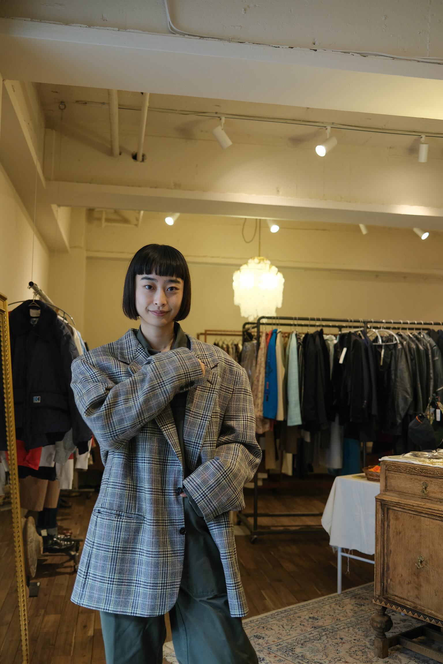 MISSONI UOMO グレンチェックジャケット（MENS） | DROOMTUIN_VINTAGE