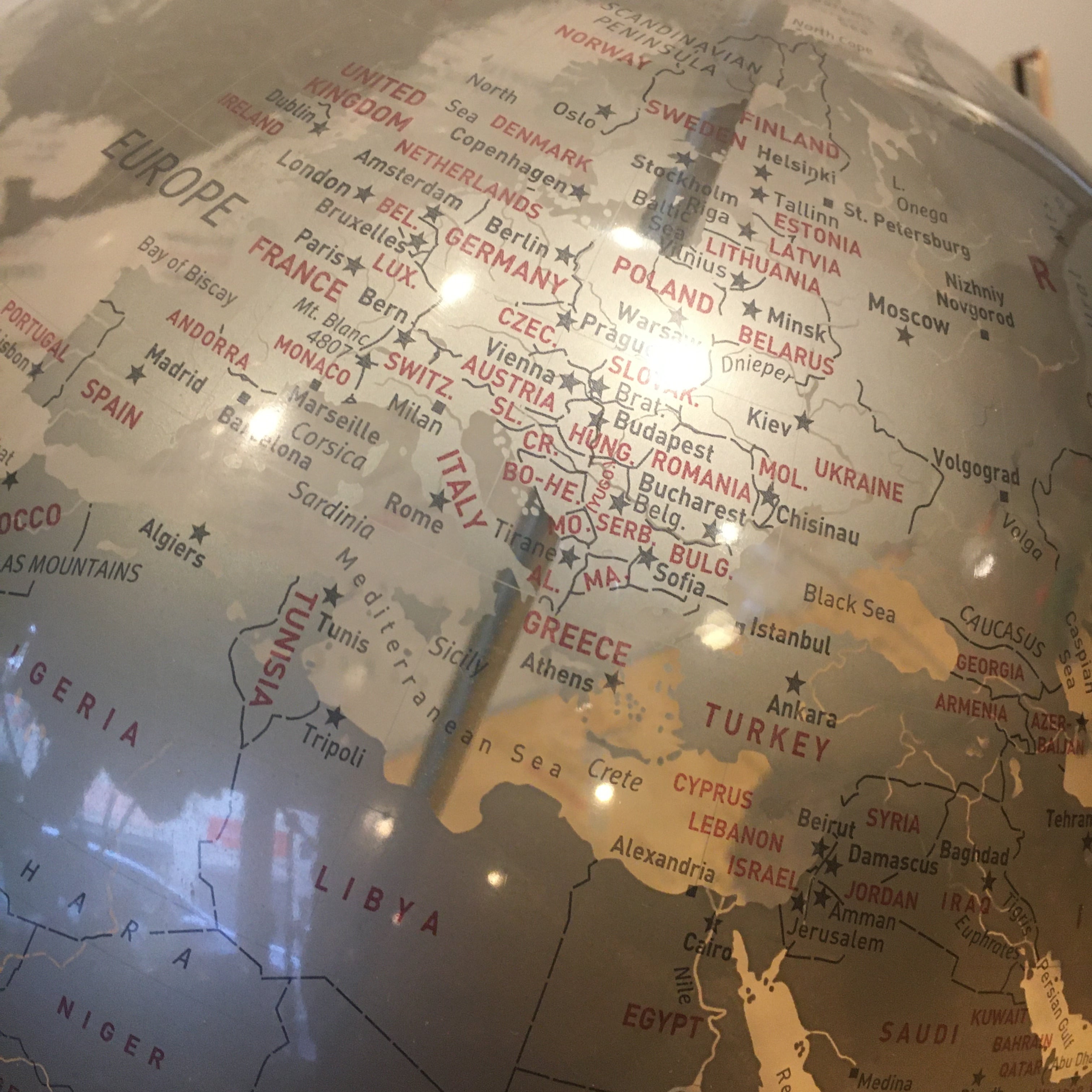 デンマーク Scanglobe/スキャングローブ ”Simplicity” 地球儀 ScHenrik