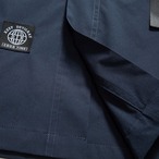 utility shirt with belt short sleeve button-down patch pocket ◇2color H0433