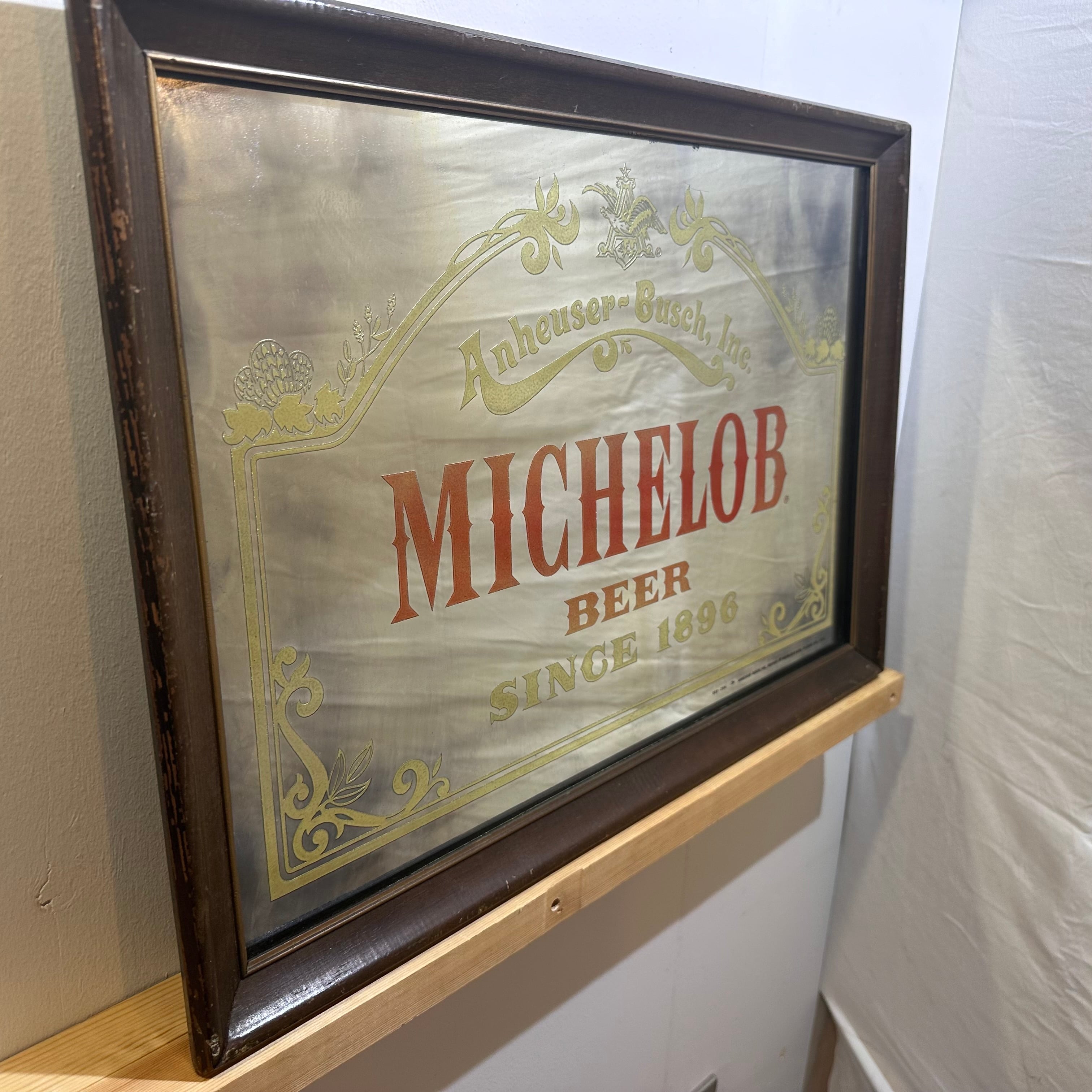 MICHELOB Lightパブミラー | Various Vintage