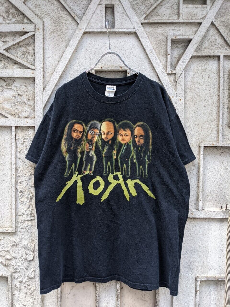 "KORN" print tee