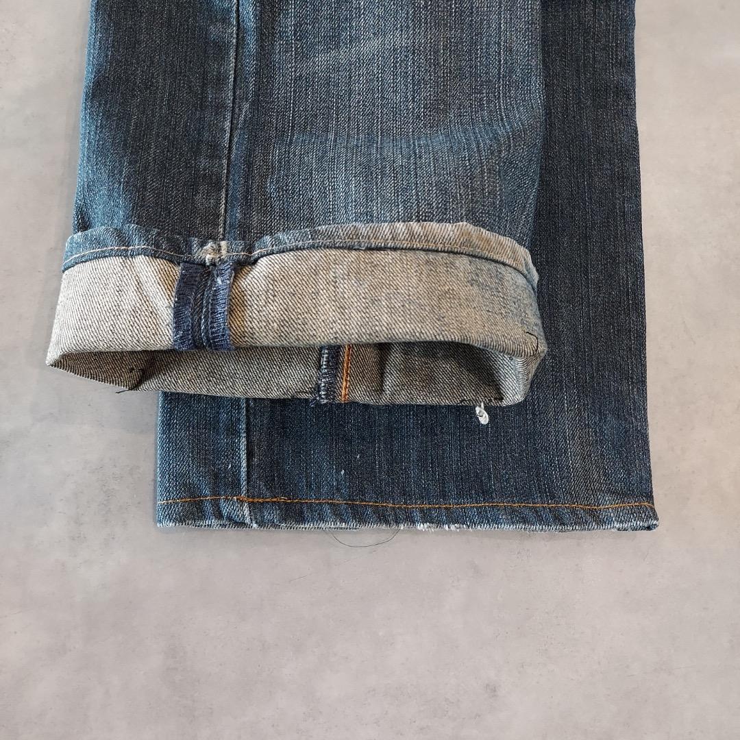 リーバイス501 Levis W38 鬼ヒゲ ハチノス 青 古着 21028 | fuufu